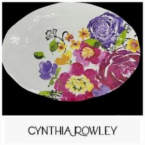 NWOT Cynthia Rowley Melamine Serving Platter